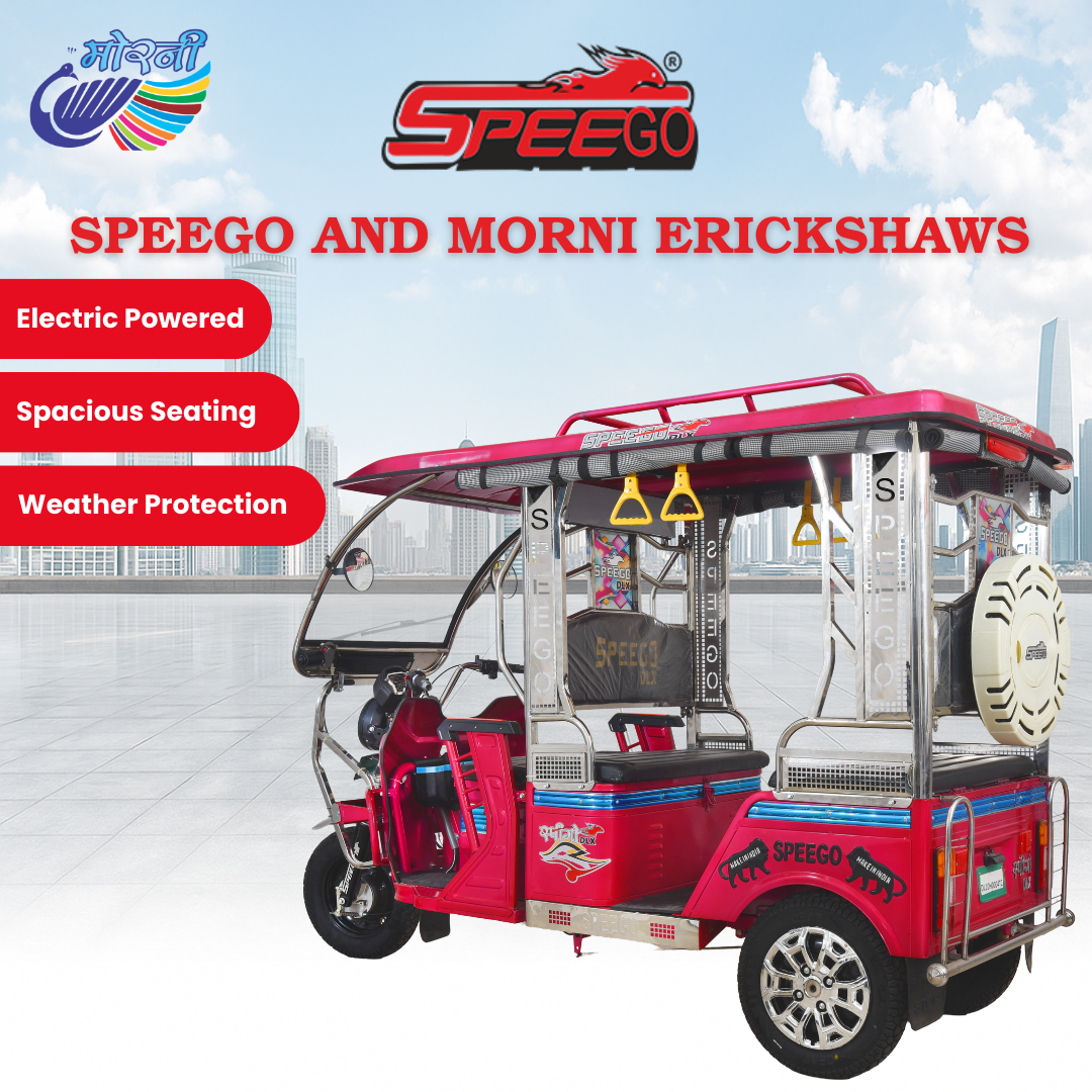 Speego  E Rickshaws Manufacturer in India